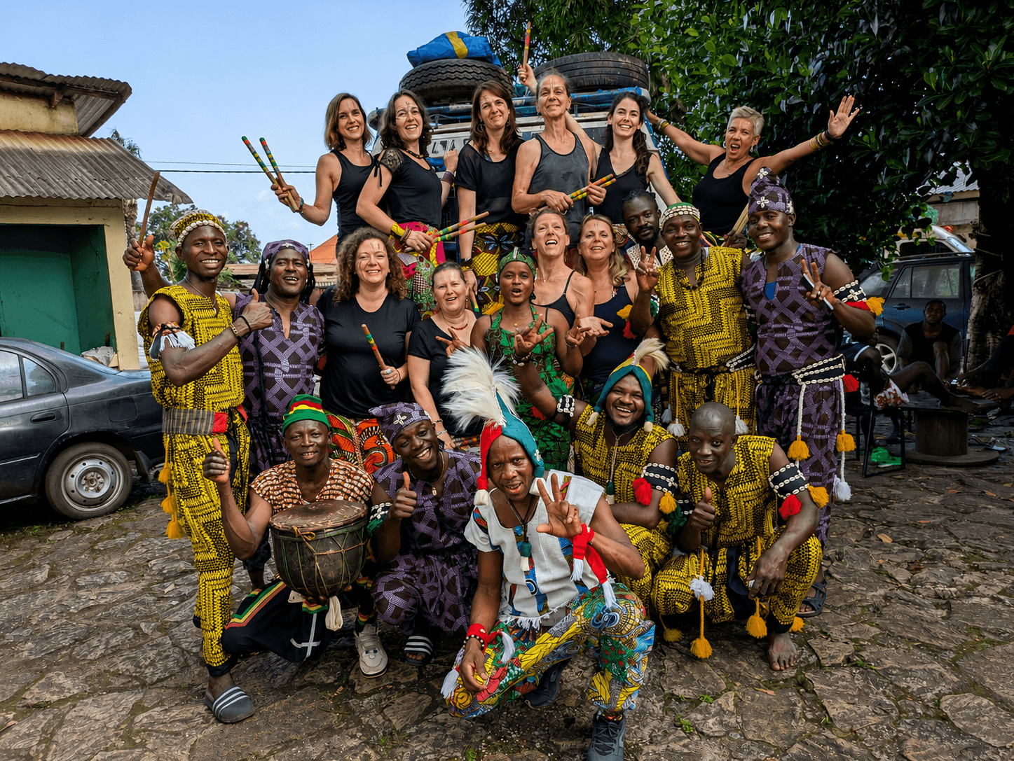 Les Percussions de Kouroussa : l'âme de la Haute-Guinée jusqu'à l’Yonne.