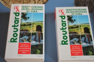 « C’est un ouvrage à mettre dans toutes les mains pour découvrir des adresses soigneusement sélectionnées sur le terrain et labellisées « Vignobles &amp; Découvertes » dans les quatre départements de la Bourgogne et dans le Jura voisin. Son lancement a eu lieu à l’Abbaye de Cîteaux, berceau originel de la viticulture en Europe. Tout un symbole ! ».