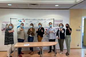 « AESIO Mutuelle et la JCE BFC sont sur la même longueur d’ondes après la signature de la convention de partenariat entériné ce 16 juillet entre leurs responsables régionaux… ».