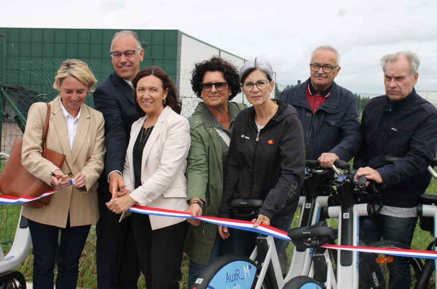 56 stations sur l’Auxerrois : un quatrième site de vélos électriques est opérationnel à Monéteau
