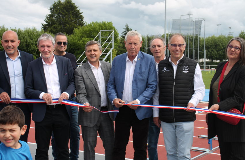 Un « dieu » du stade et de l’olympisme à Auxerre : Guy DRUT inaugure la nouvelle piste d’athlétisme à son nom