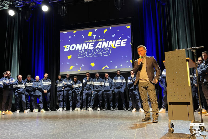 Le rêve de l’accession s’est enfin réalisé : l’AJ Auxerre revit les fastes de 2022 avec 300 invités lors des vœux