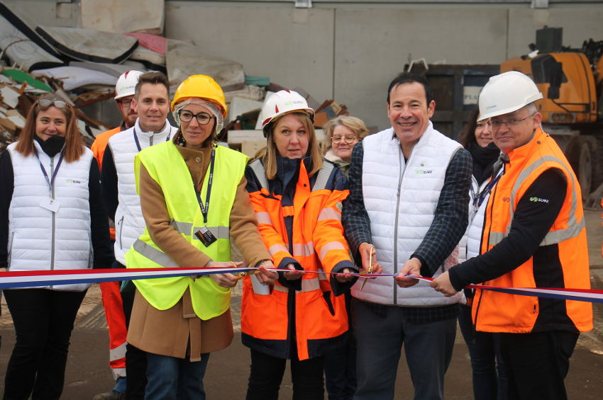 Plus de polyvalence sur le centre de tri SUEZ de Joigny : et maintenant la collecte des mobiliers de maison…