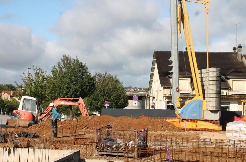 Clin d’œil : le restaurant scolaire de la Rive Droite à Auxerre met déjà en appétit, sa livraison est prévue à la rentrée 2026 !