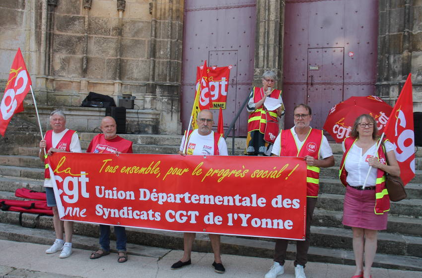 Le message sans ambiguïté de la CGT de l’Yonne aux leaders nationaux du NFP : « ne nous décevez pas ! »